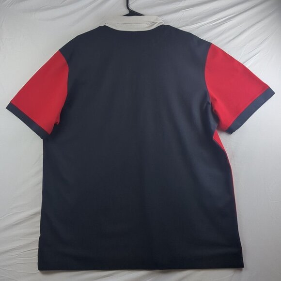 Adriano Goldschmied Men's Size 2XL Green Label Golf Polo Shirt Short Sleeve Red - Picture 2 of 11